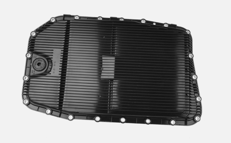 Oil Sump/ Transmission  Pan,  BMW 3 Convertible E93, 5 Series E60, 6 Series E63/E64, 7 Series E65/ E66/E67 , 7 Series F01/F02, X5 E70,  X6 E71/ E72, 24152333903, 24117571227, 11137506774