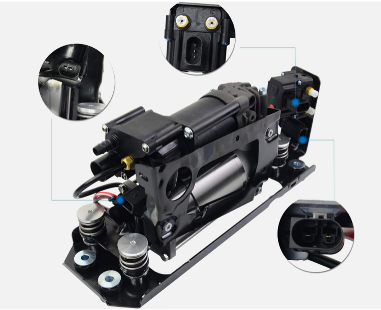 Air Suspension Compressor Pump, BMW 5Series, F07 F10 F11,  Bmw 7 Series, 740 750, G11/G12,  37206875176