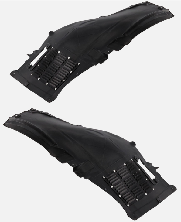 Front Fender liner Set, Wheel Splash Shield, Bmw 7Series F01, F02, F04 , Left Side.  51717185163 Right Side  51717185164